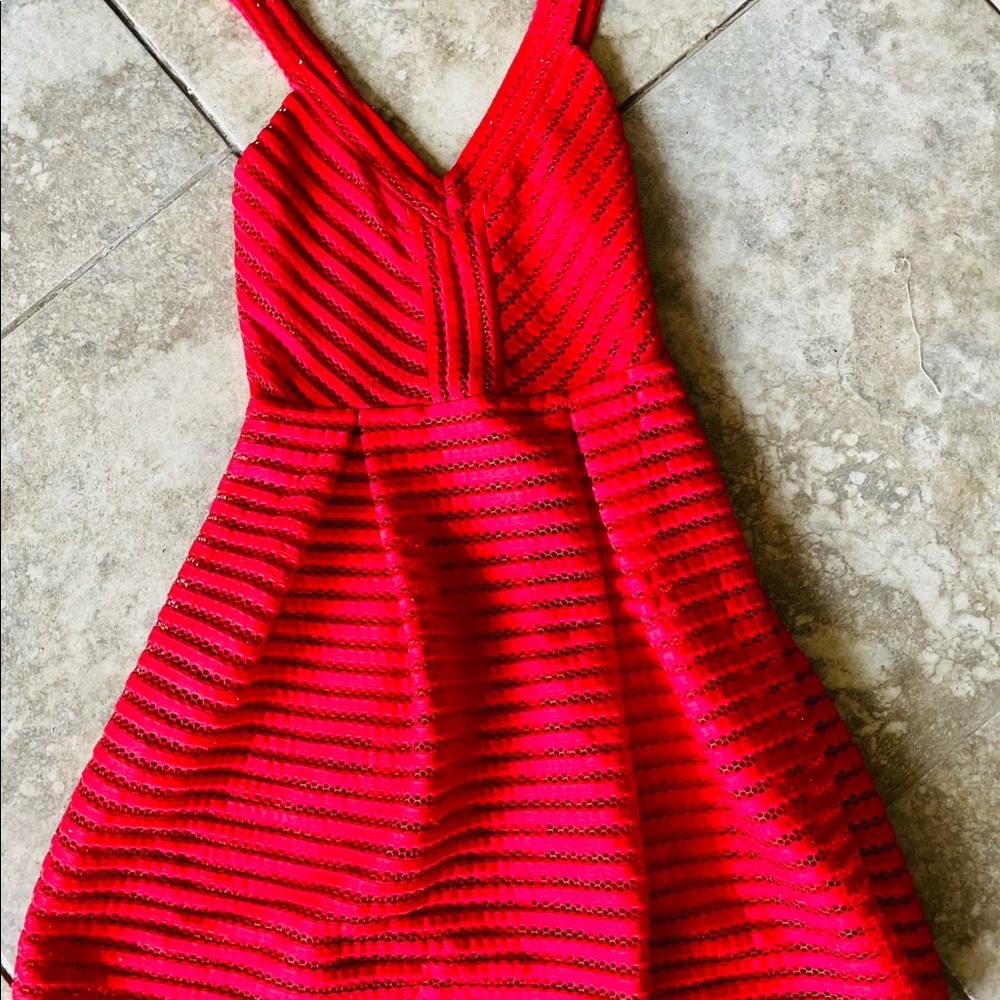 Ladies Express Size 4 Summer Dress Red!